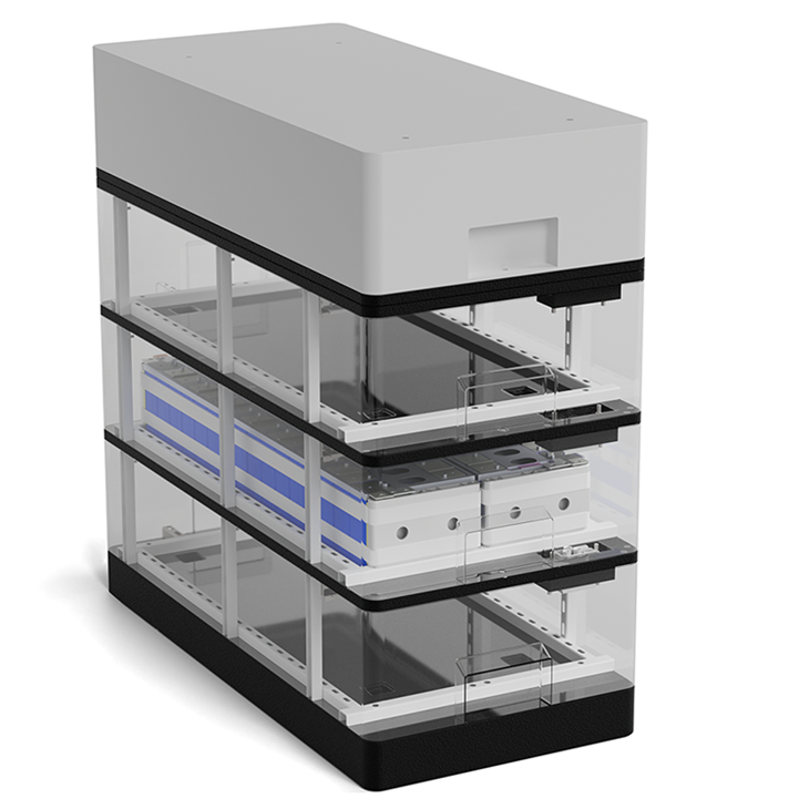 16kw empty metal battery box stacked