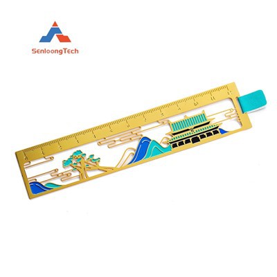 Метал Боокмарк Етцхинг Рулер